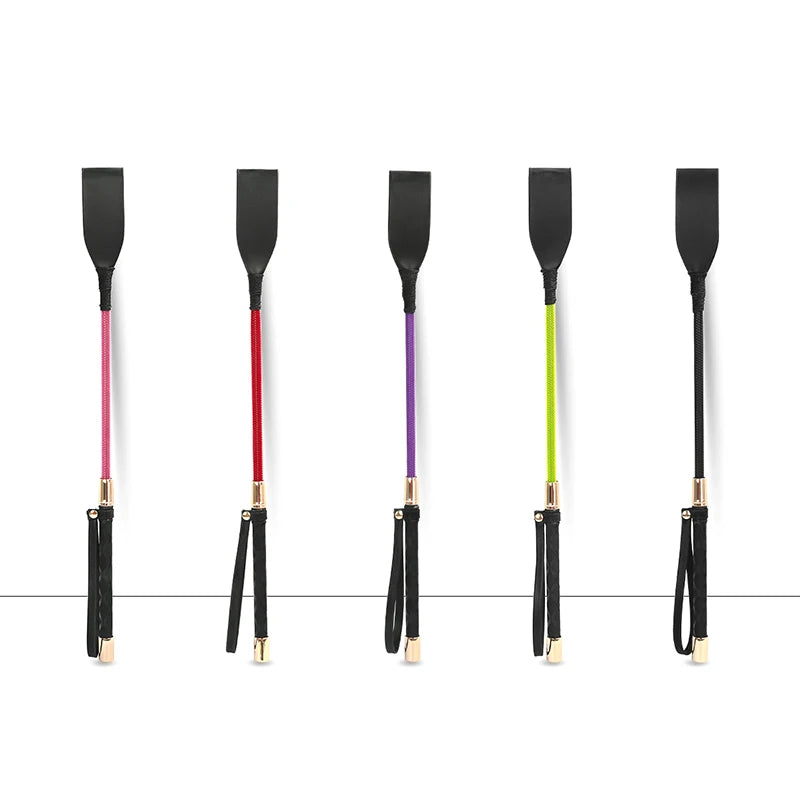 Riding Crop Equestrian Training Lightweight PU Leather Outdoor Qme