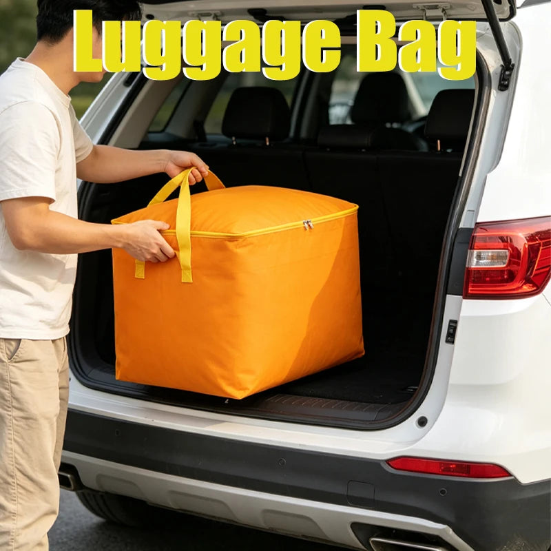 Large Capacity Moving Packing Bag Storage Bag Cotton Quilt Bag Miscellaneous Woven Luggage Bag Clothing Sorting and Storage Bag Qme