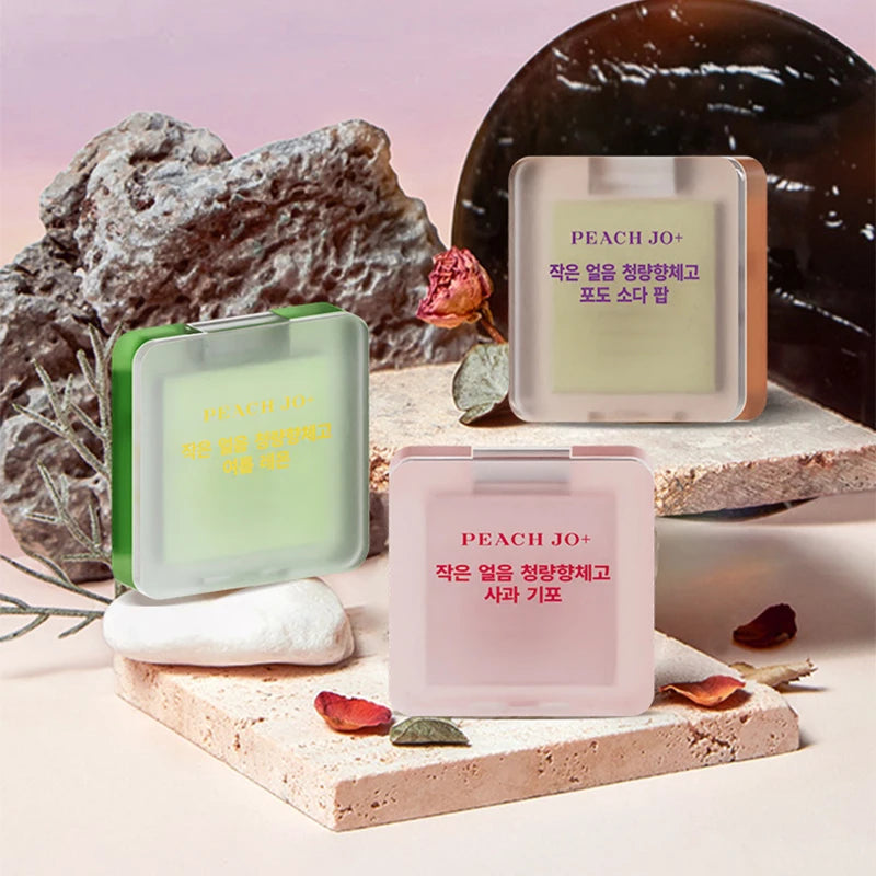 Woman Grape Lemon Apple Solid Perfume Portable Balm Fresh Elegant Qme