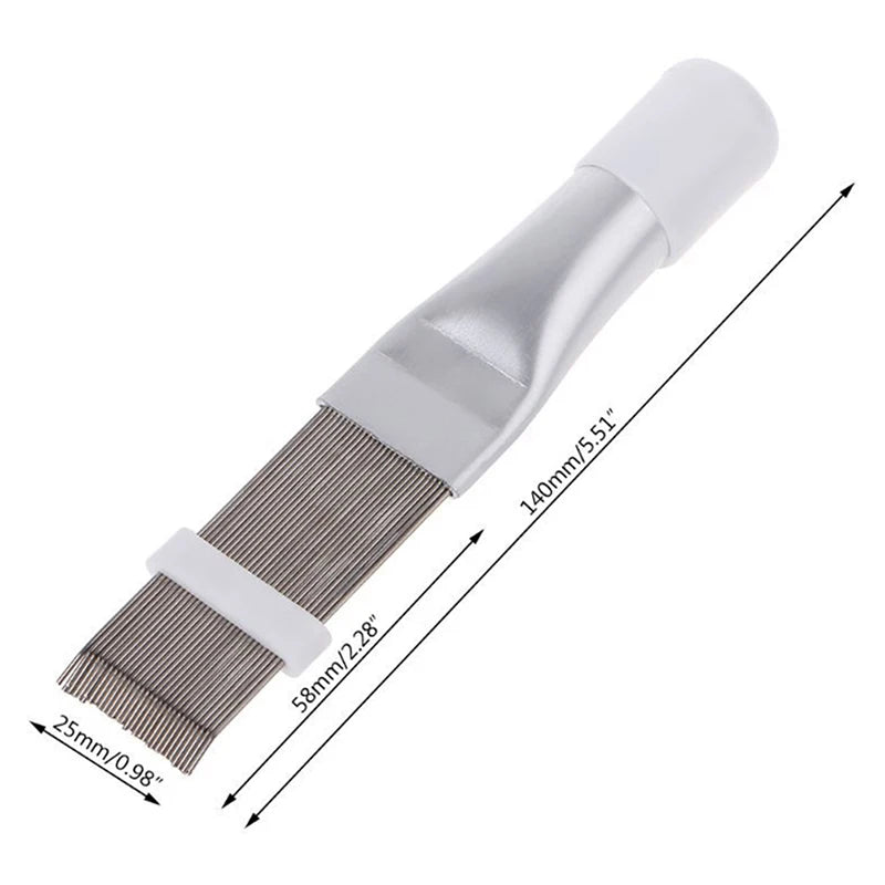 C Hvac Radiator Universal Folding Brush Air Conditioner Repair Tool Qme