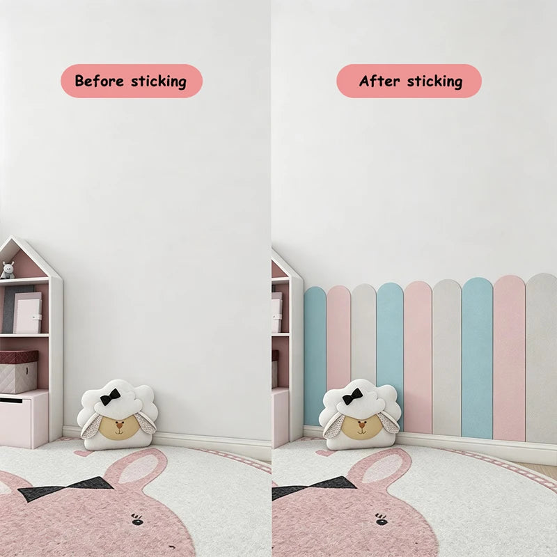 20-Piece Two-color Self-adhesive Wall Stickers Thickened Qme