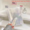 10PCS/set 1/2/4Pockets Grids Photo Album A5 Inner Page Photocard Binder Photo Sleeve 6 Ring Refill Inner Page Photocard Kpop Qme Star 1 grid