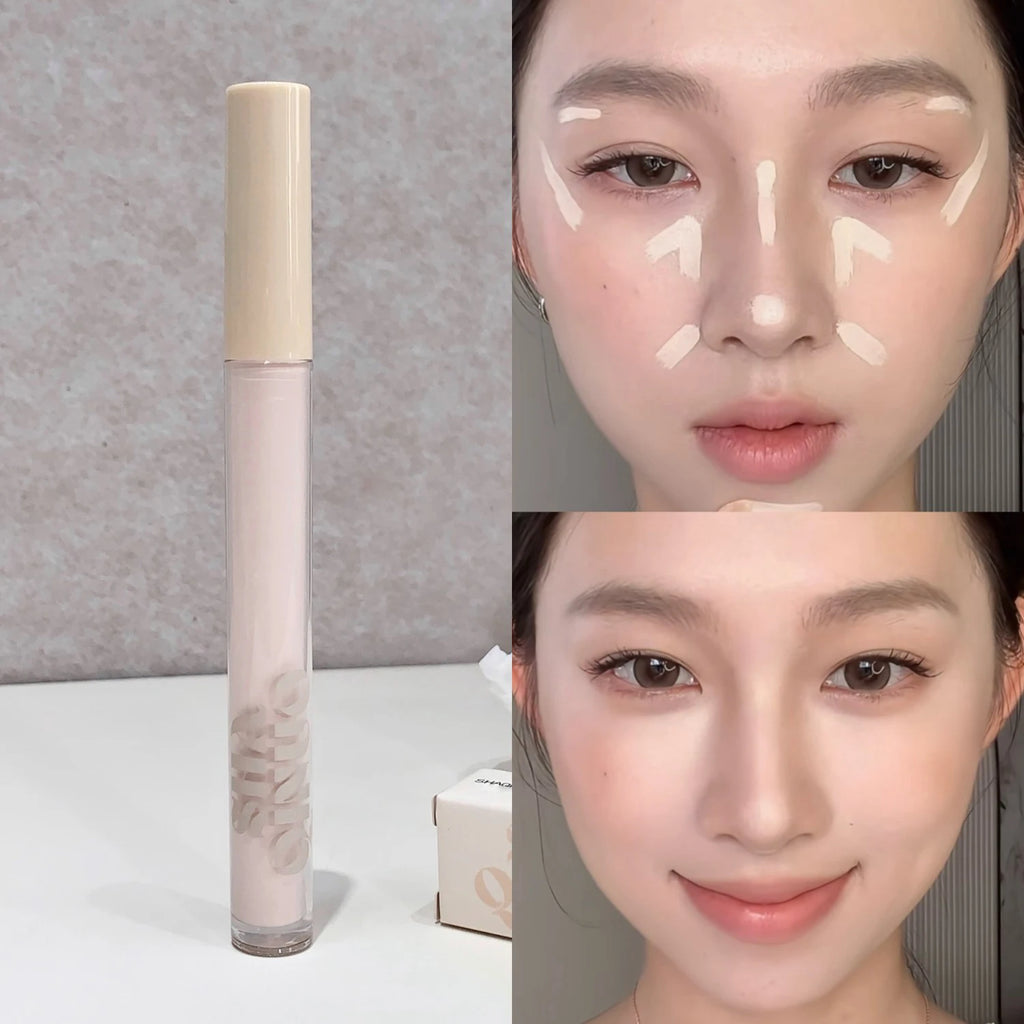 SHAQINUO Liquid Contouring Highlighter Powerful Concealer Whitening Qme S9091-02