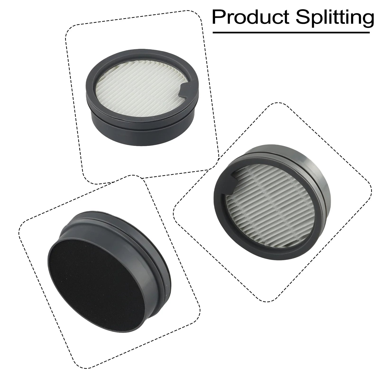 Filter For M1 2/M1 2S/M13 Wireless Cleaner Parts Vacuum Cleaner Filter For M13 Wireless Cleaner Filter Qme