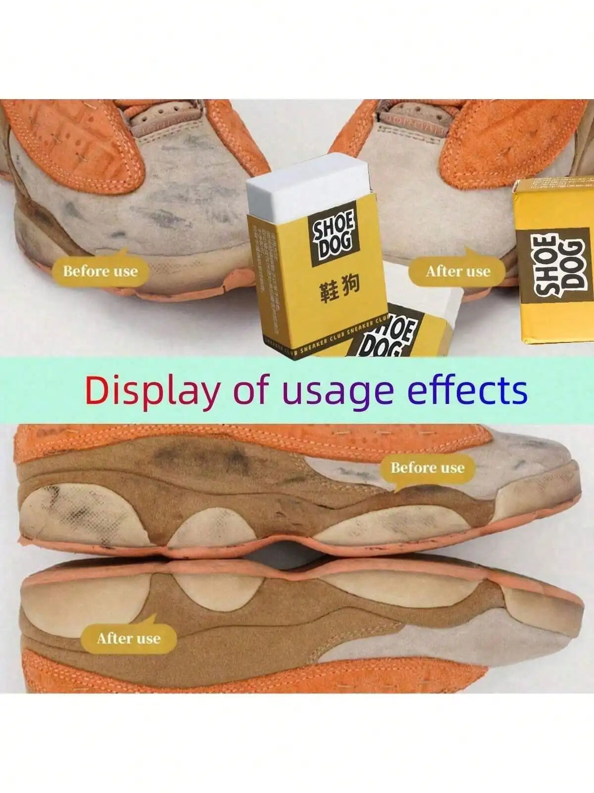 Suede Rubber Eraser Shoe Cleaning Patent Leather Mesh Sneakers Stain Qme