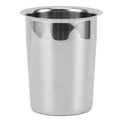 Multipurpose Stainless Steel Utensil Holder Kitchen Countertop Storage Container Mess Proof Organizer for Cooking Accessories Qme Silver