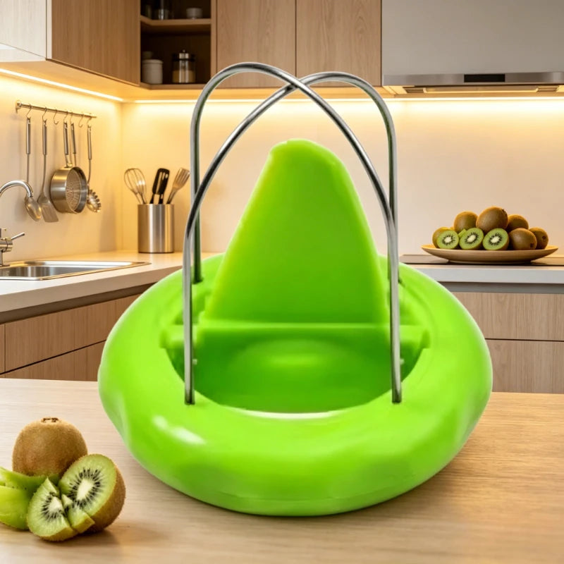 Creative Stainless Steel Kiwi Peeler Fast Fruit Peel Splitting Tool Qme