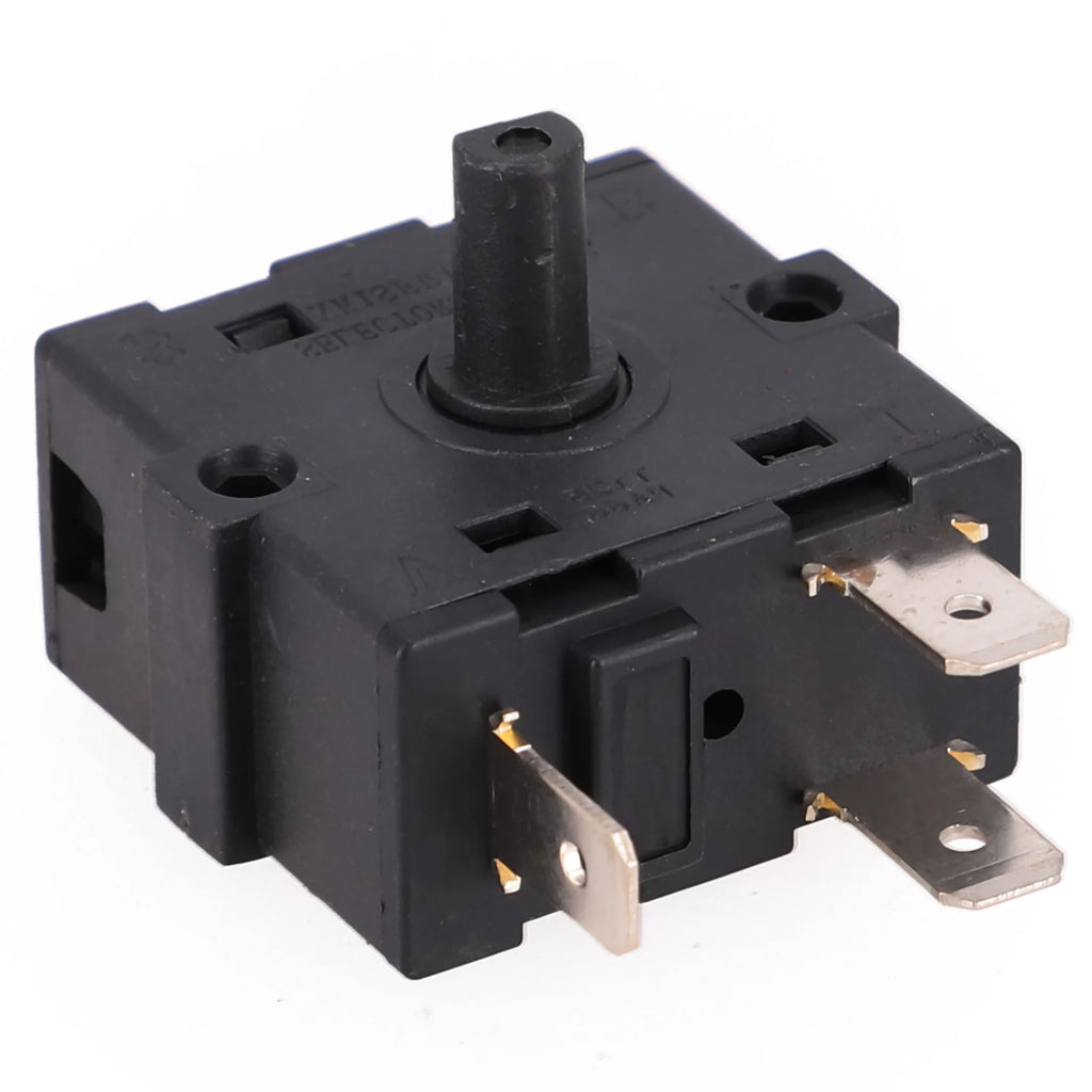 AC 250V 16A Rotary Switch Selector Electric Radiators Supporting Both Qme 3 pin