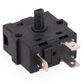 AC 250V 16A Rotary Switch Selector Electric Radiators Supporting Both Qme 3 pin
