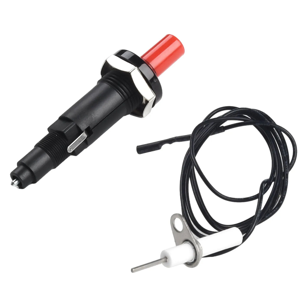 Universal Piezo Spark Ignition W/ Cable Push Button Igniter For Gas Grill BBQ Kitchen Lighters Fireplace Stove Outdoor Tools Qme