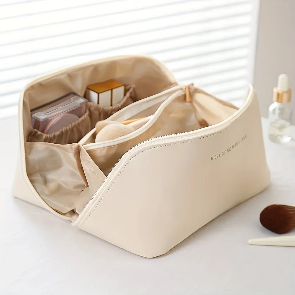 Makeup Organizer Female Toiletry Bag Make Up Case Storage Pouch Qme
