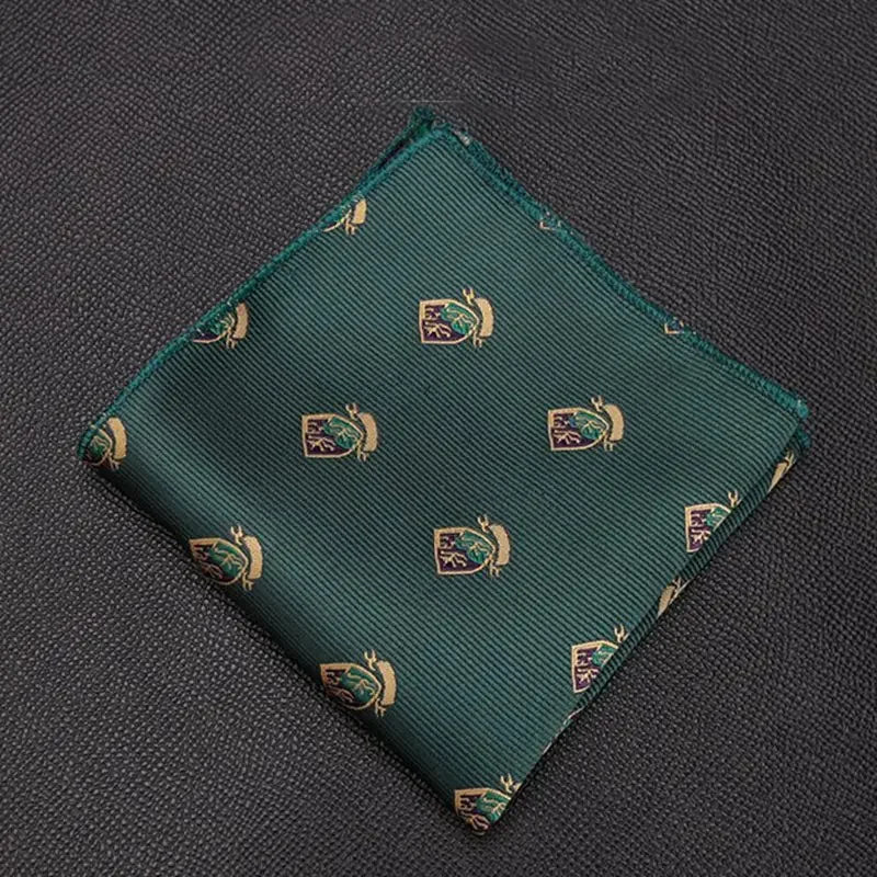 Men Pocket Square Suits Hanky for Men Plaid Handkerchiefs Casual Suit Square Handkerchief Towels for Party Classic Suit Napkin Qme A14