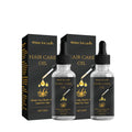 Hair Care Oil with Biotin - Fights White Hair & Boosts Moisture with Rosemary, Castor Oil, Collagen for Soft, Shiny Hair Qme Gold 30ml