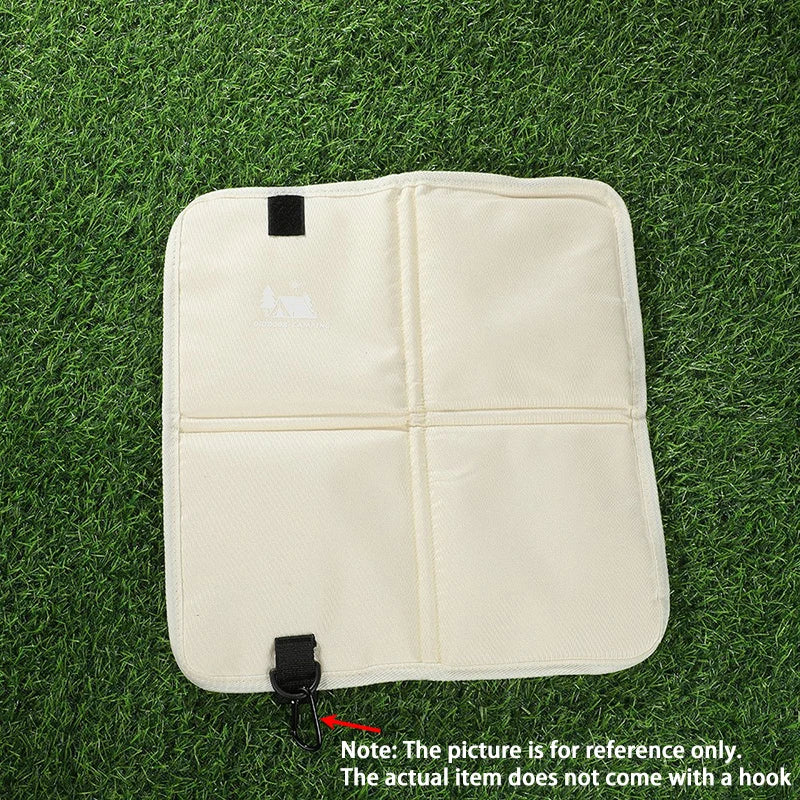 Outdoor Camping Foldable Seat Cushion, Moisture-Proof Mat for Hiking Picnic, 3 Colors Qme Beige