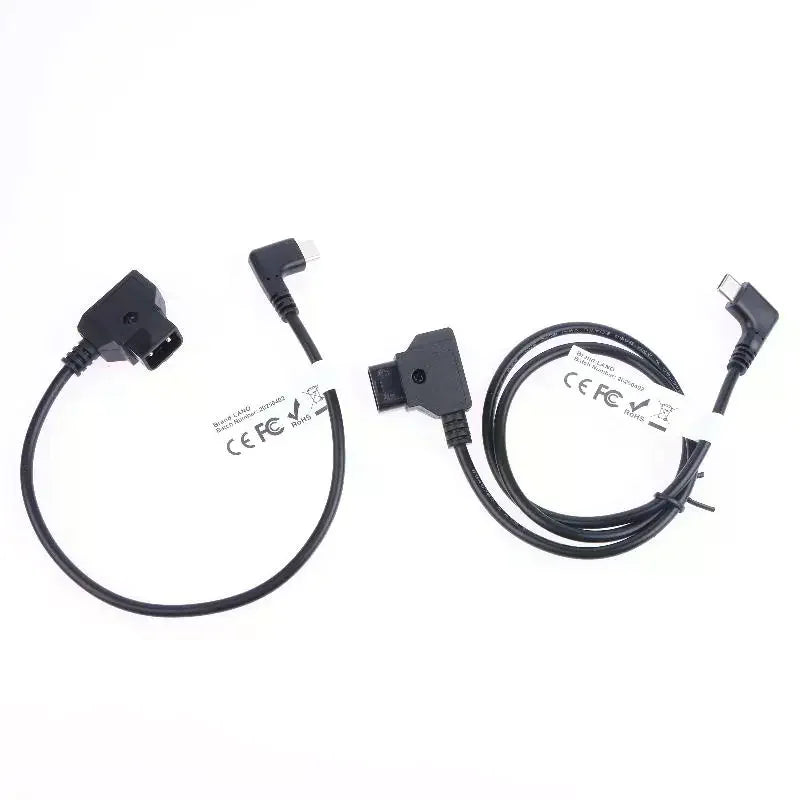 D Tap C Output Power Charging Cable LED Panel Lighting Battery Supply Qme