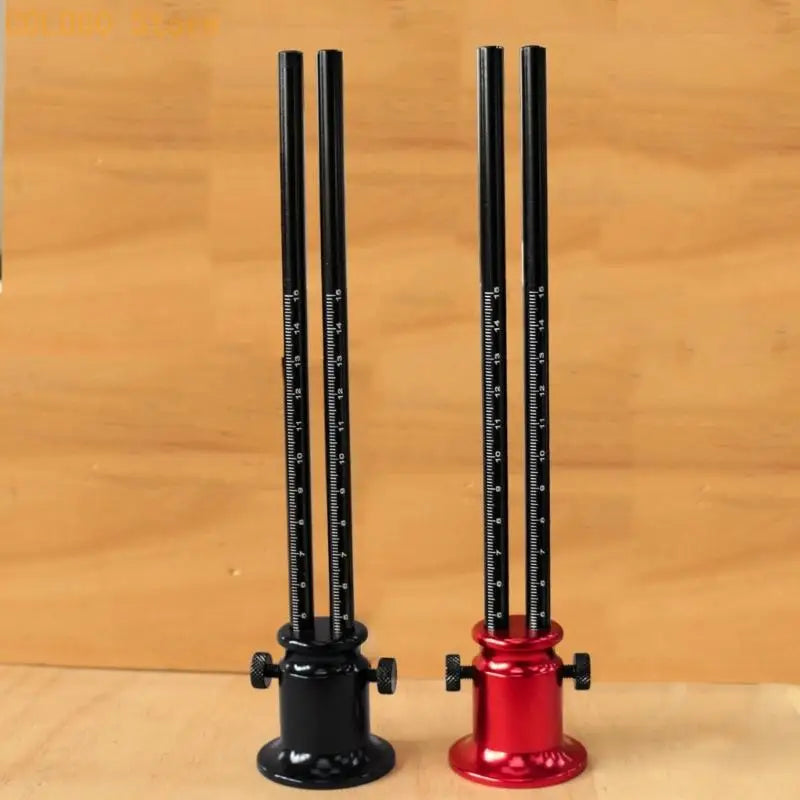 Double Scale Woodworking Accuracy Marking Scriber Steel Cutting Edges Qme