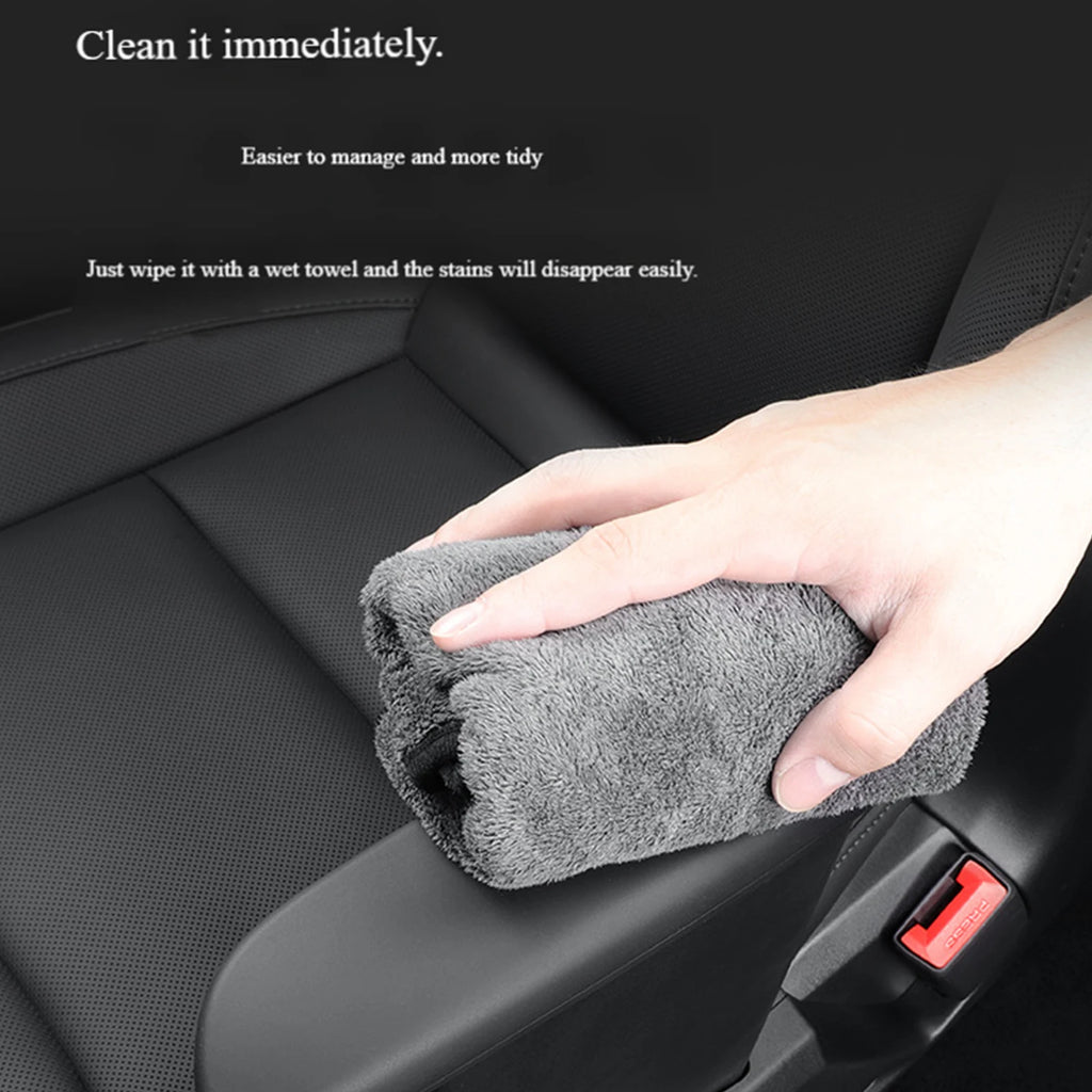 For 2025Tesla Model YL Second Row Armrest Protective Cover Wear-Resistant Handrail Protect Sleeve Interior Mouldings Accessories Qme