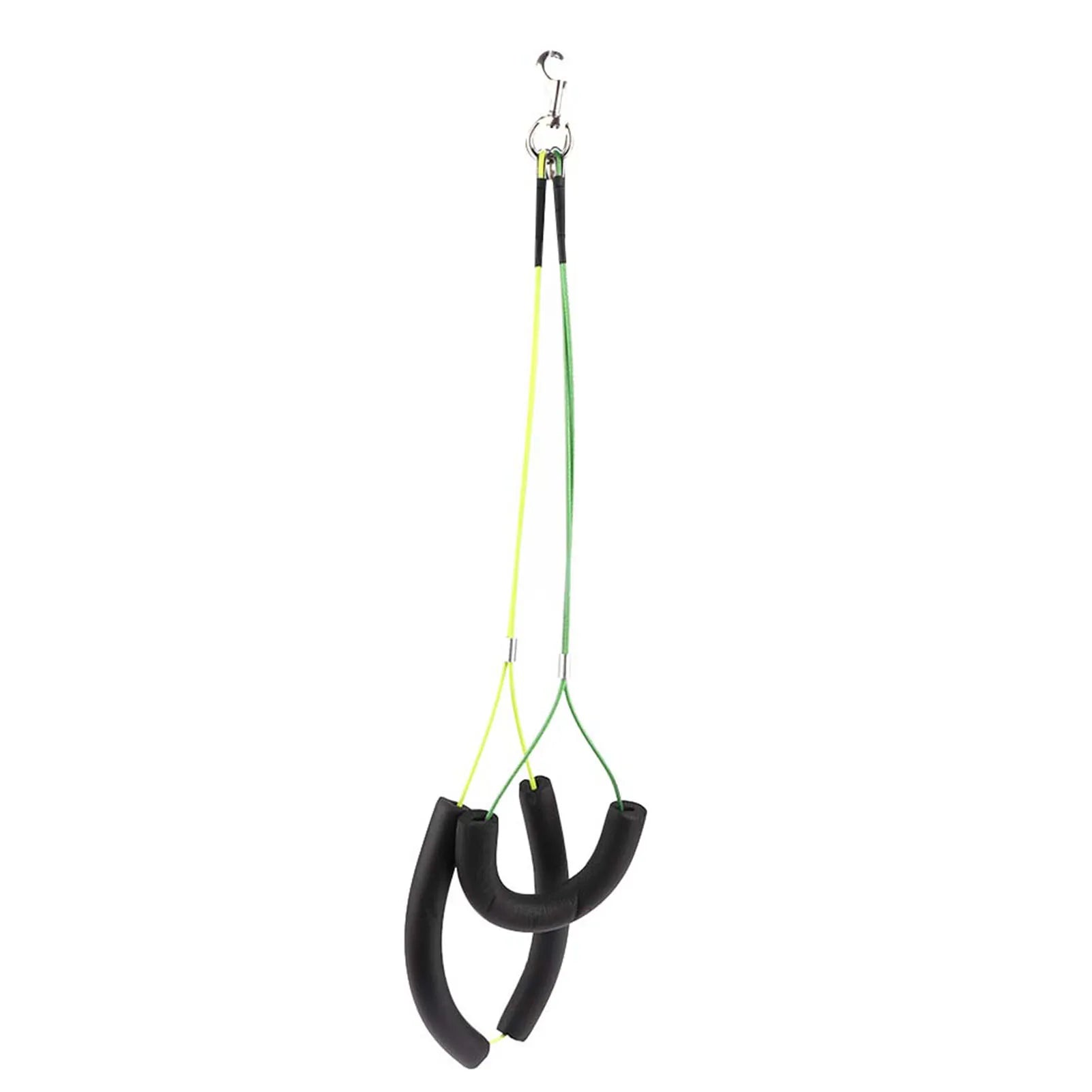 Dog Cat Grooming Loop Adjustable Pet Grooming Arm Cable Leash for Grooming Table Double Steel Restraint Holder Pet Grooming Tool Qme green
