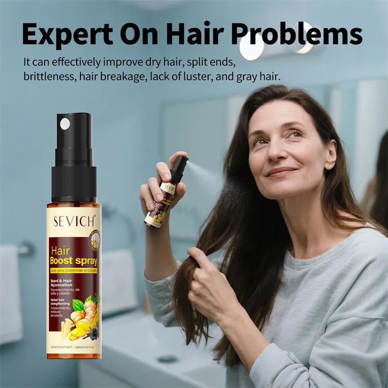 Fast Hair Growth Serum oil Hair Growth Oil Deep Moisturization Anti-Hair Loss Spray Repair Root Damage Thicken Essence Qme