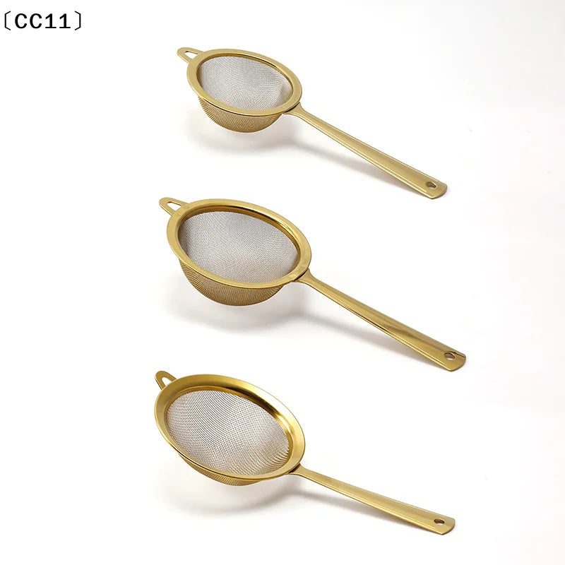 Stainless Steel Matcha Sifter Very Fine Mesh Rust-proof Tea Strainer Qme