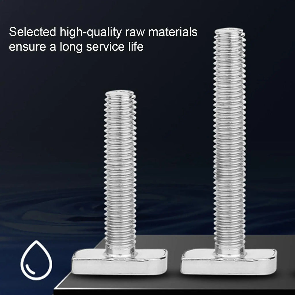 T-slot Bolts Stainless Steel T-shaped Hammer Head Screw Heavy-duty Qme