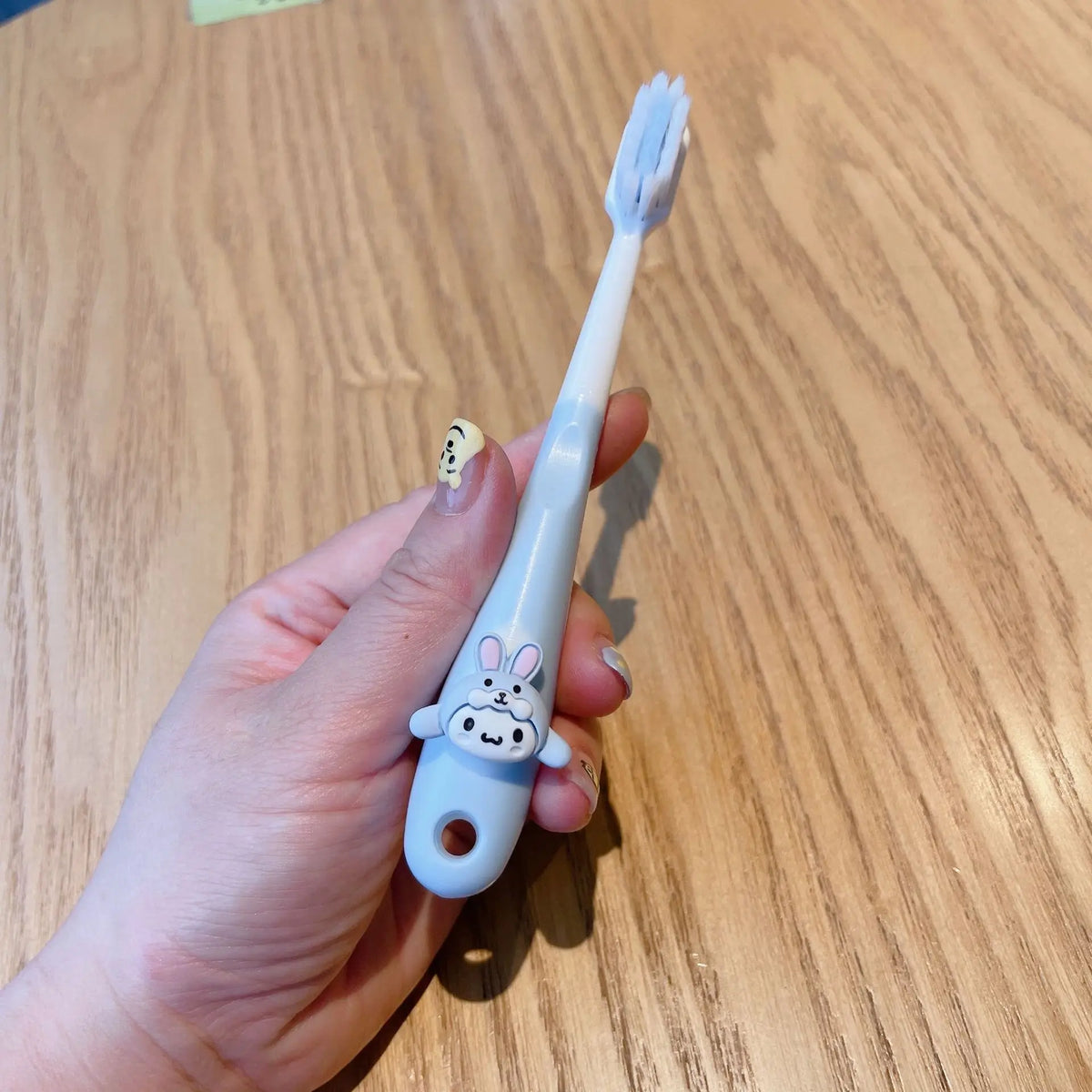 Hello Kitty Kuromi Cartoon Toothbrush Cute Student Soft Bristles Qme 2