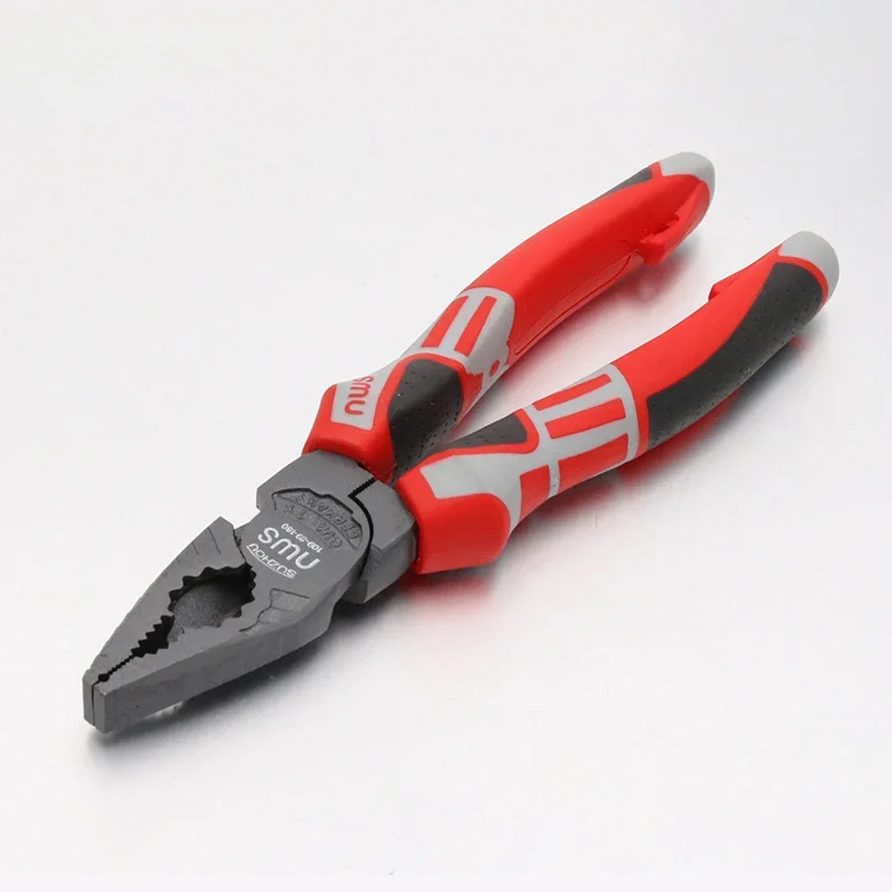 Universal Wire Cutter Needle Nose Crimping Plier Electrician Working Hardware Diagonal Pliers Qme