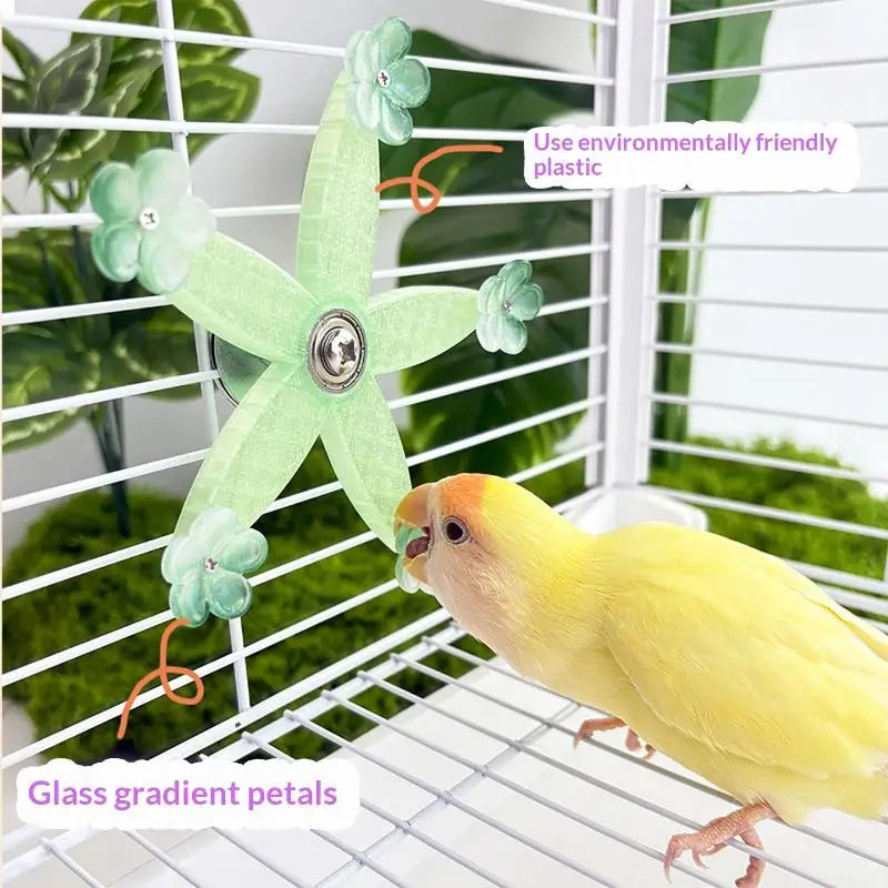 Bird Mental Stimulation Entertainment Gnawing Cage Accessories Toy Qme