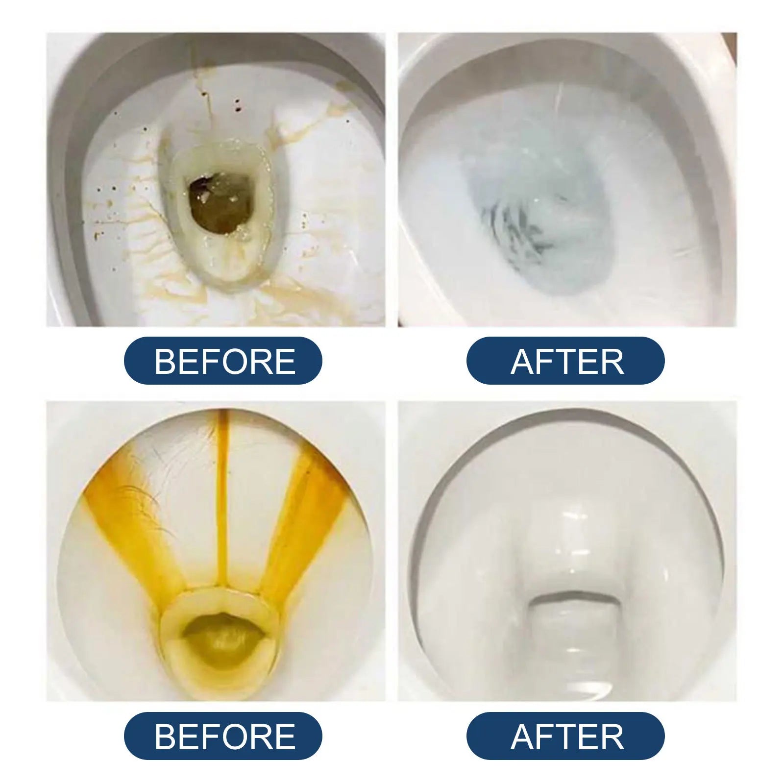Toilet Effervescent Tablets Remover Urine Stain Deodorant Yellow Dirt Cleaning Bathroom Detergent Toilet Decontaminate Cleaner Qme