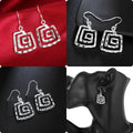 New Charm 925 Sterling Silver Earrings for Temperament lady cute Women Jewelry Beautiful Birthday Gift Qme Default Title