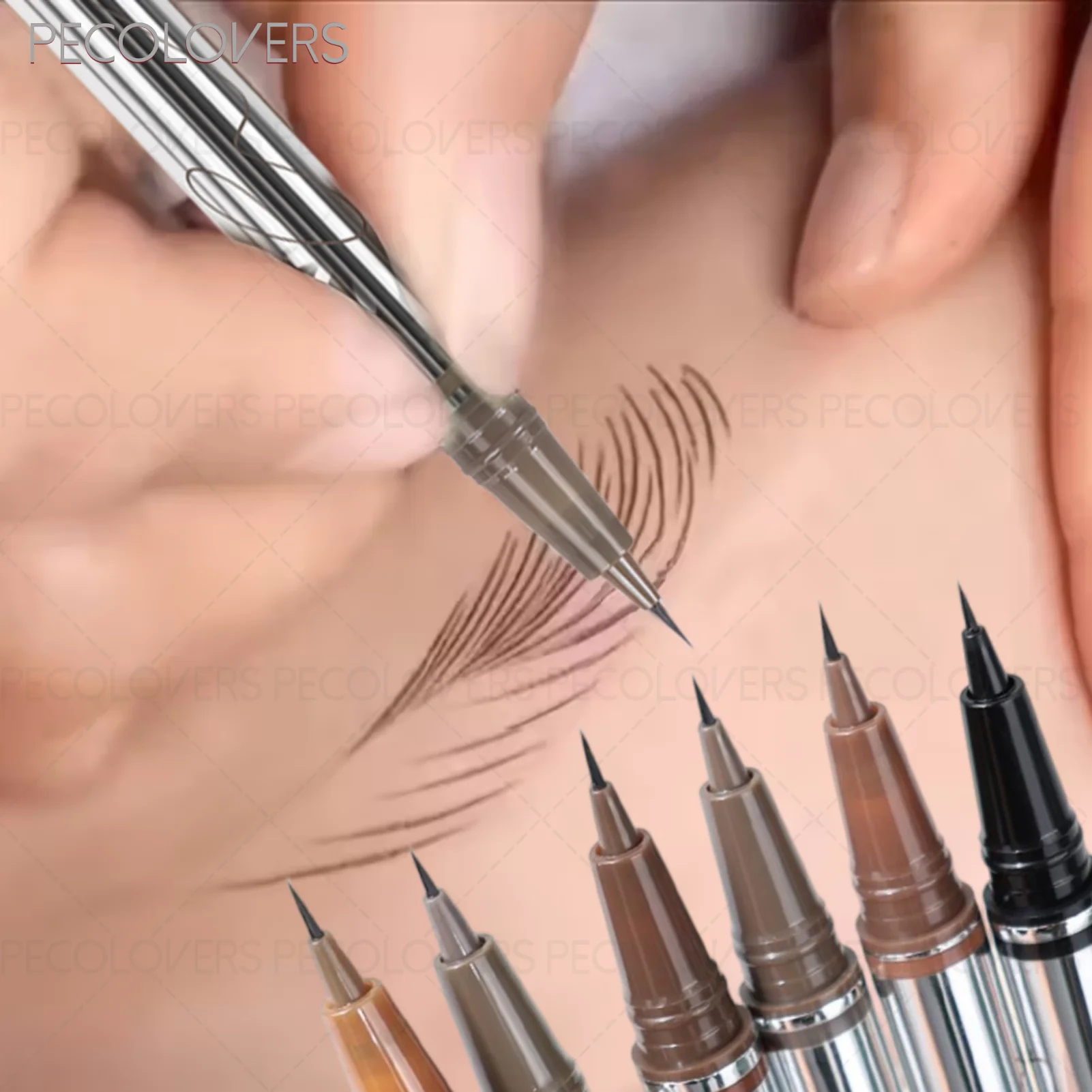 Long-lasting Non-fading Eyebrow Product Ultra-fine Tip Pencil Created Qme
