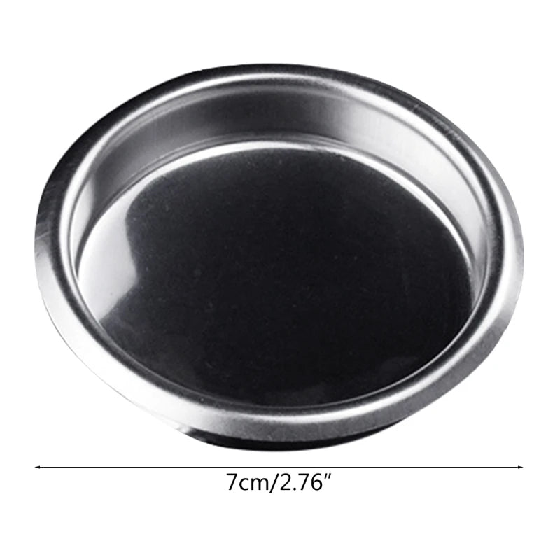 Stainless Steel Blind Filter Espresso Machine Clean Bowl Backflush Qme