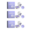 Lavender Matte Powder Oil Control Setting Powder Waterproof Smoothing Makeup Foundation Powder with Puff Loose Setting Powder Qme 3Pcs 10g