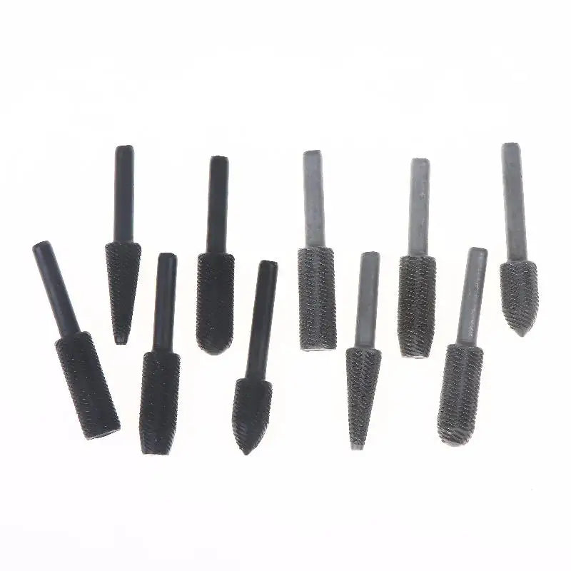 High-speed Cutting Wood Carving Rotary Rasp Drill Bit Files Qme