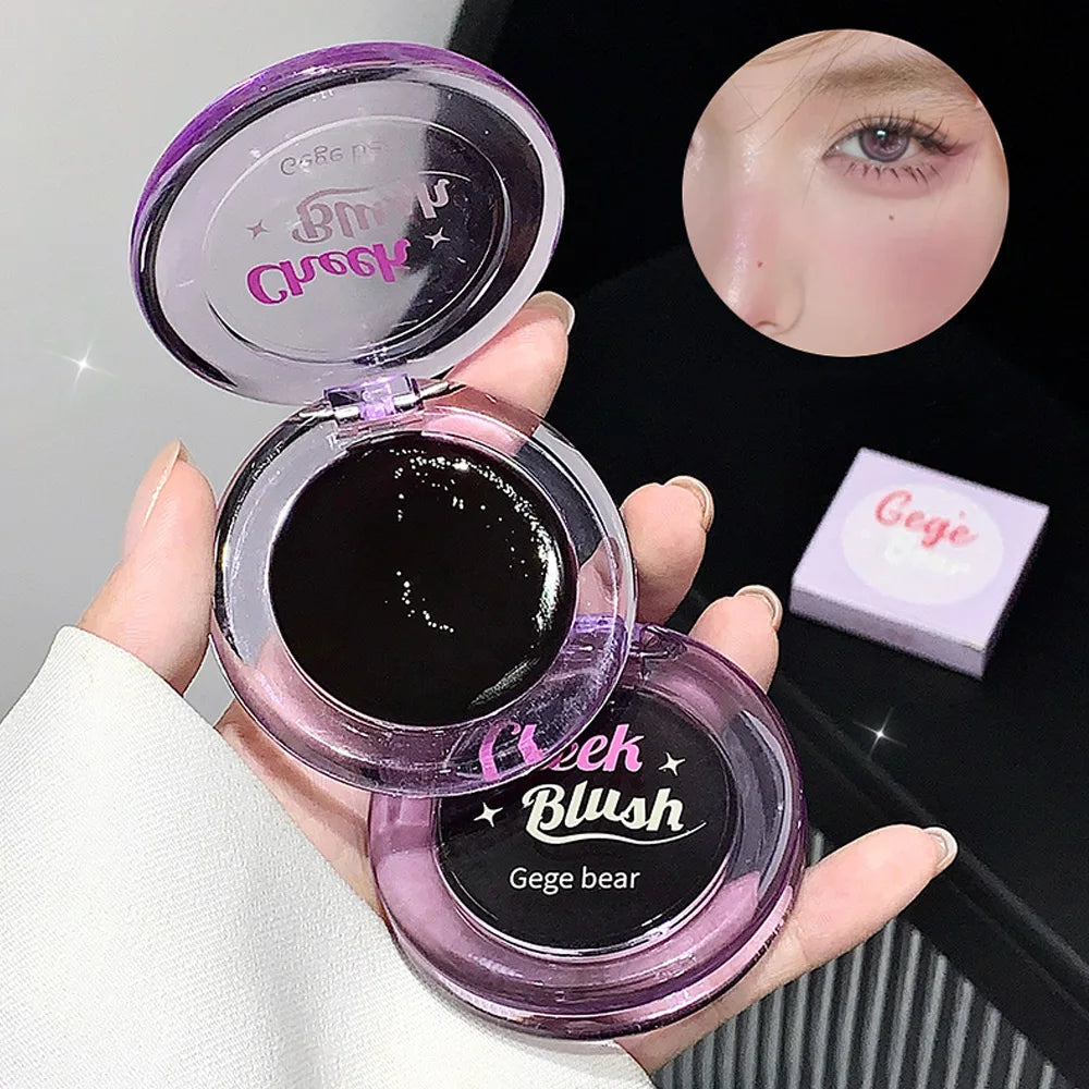 Warm Change Blush Clear Crystal Changing Highlight Long Lasting Fine Qme