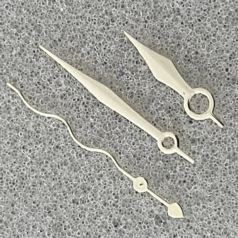 NH35 Hands Curly Ripple Hands Gold Rose Silver No Luminous Watch Needle Suitable For NH35 NH36 4R 7S Movement Qme