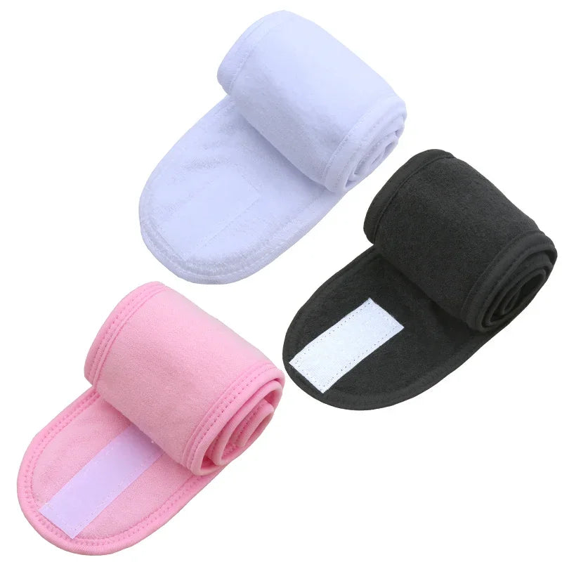 Spa Wide Hairband Adjustable Head Band Women Yoga Bath Shower Makeup Qme B2