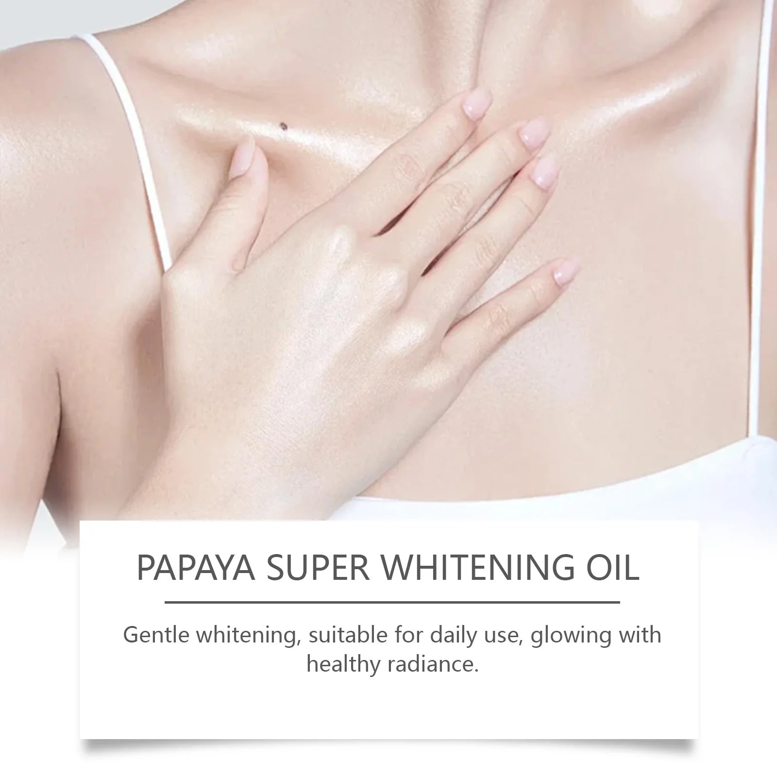 Body Lightening Oil Improve Dullness Bleach Armpit Knee Joints Remove Qme