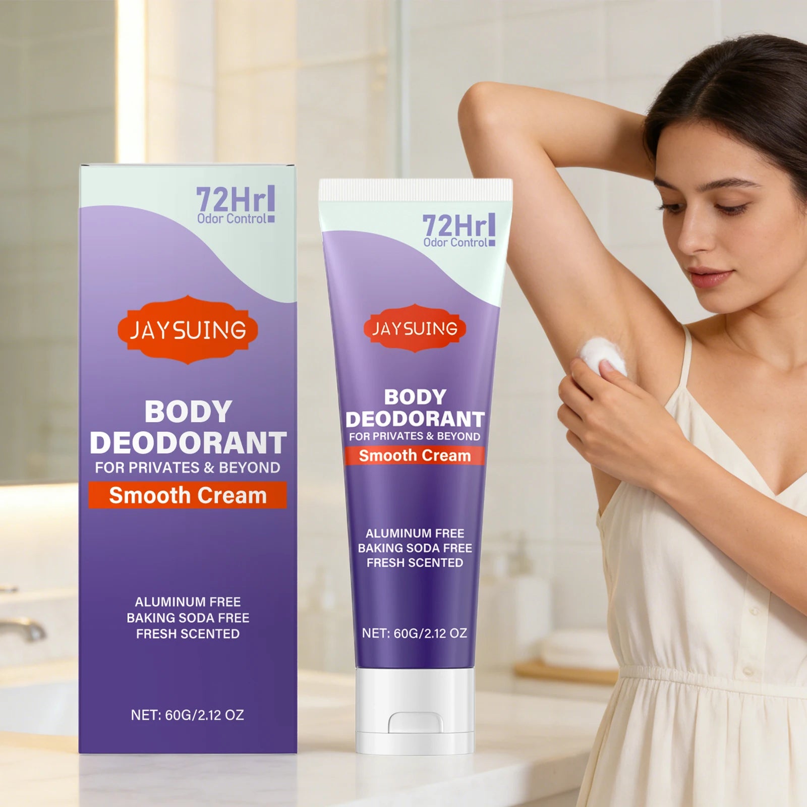 Whole Body Deodorant for Intimate Part Remove Armpit Odor Reduce Underarm Bad Smell Sweating Lasting Refreshing Aroma Skin Cream Qme