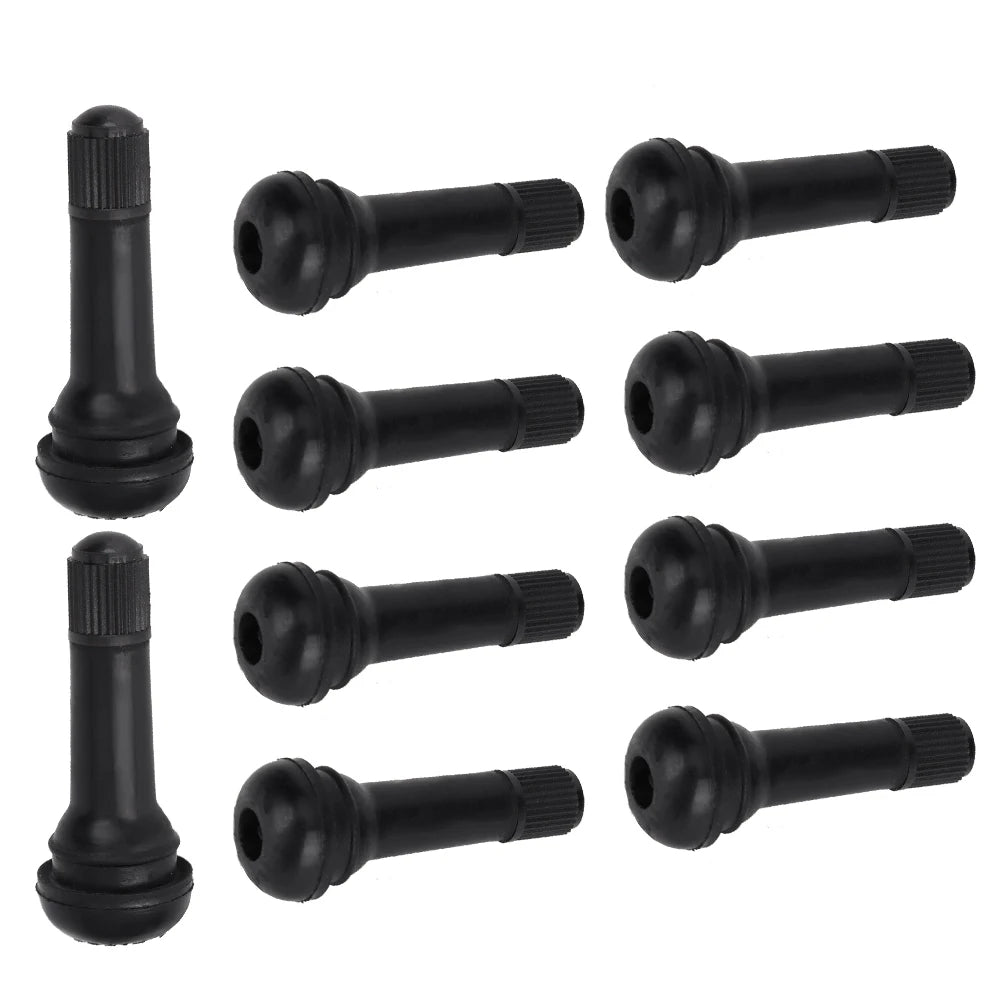 Car Tire Valve Stem TR414 Tire Valve Stem Valve Stem TR414 Wheel Snap Tire Valves Stem with Dust without Valve Qme