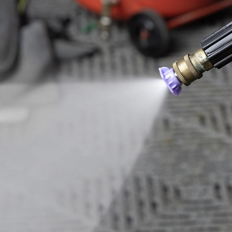 Water Discharge Nozzle 1 Quick Connector Pressure Washer Low Mist Qme