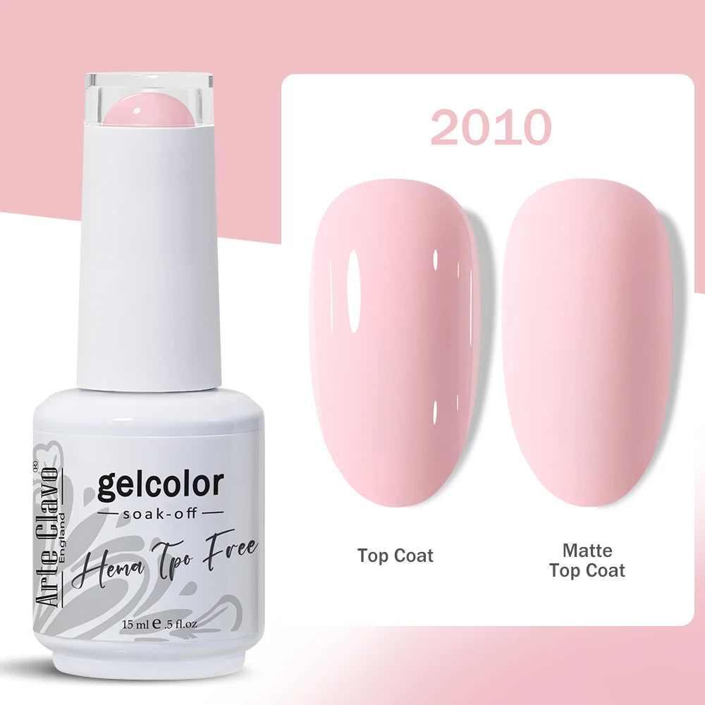 Arte Clavo Nail Gel Polish Hema TPO Summer Collection Semi Permanent