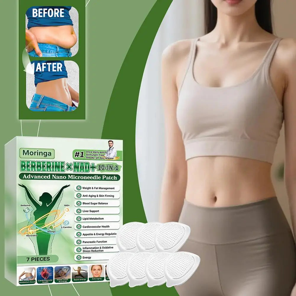 Advanced Nano Microneedle Patch For Body Skin Portable Daily Use External Application Care Sticker Breathable Comfor Adhesion Qme