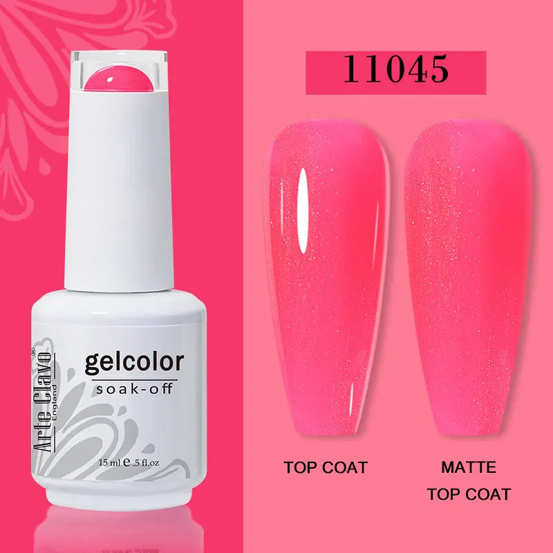 Arte Clavo Jelly Gel Polish Translucent Manicuring UV Nail Semi
