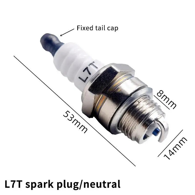1Pc Spark Plug For Chainsaw And Brush Cutter Gasolina Chainsaws Spare Parts Garden Tools. Qme