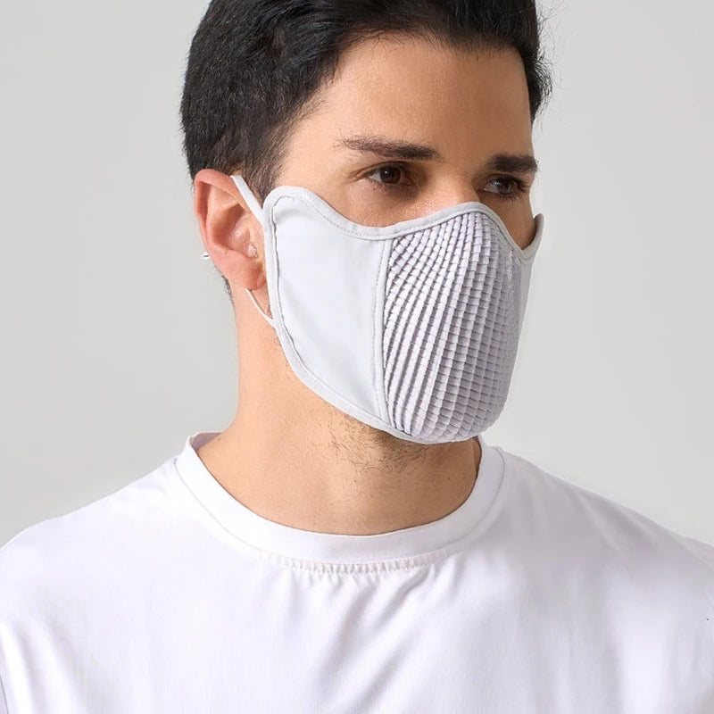 Breathable Sport Face Mask Washable Windproof Sun Protection UV Qme