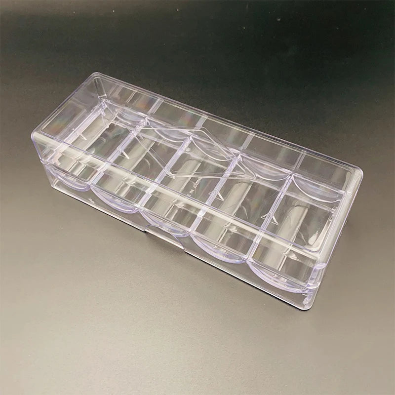 Storage Case Covers Coin Collection Holder Boxes Poker Chips Box Qme