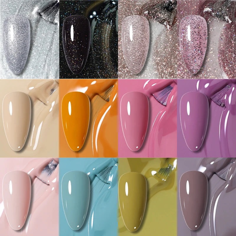 Arte Clavo 131 Colors Gel Polish Nail Varnish Paint Semi Permanent Qme