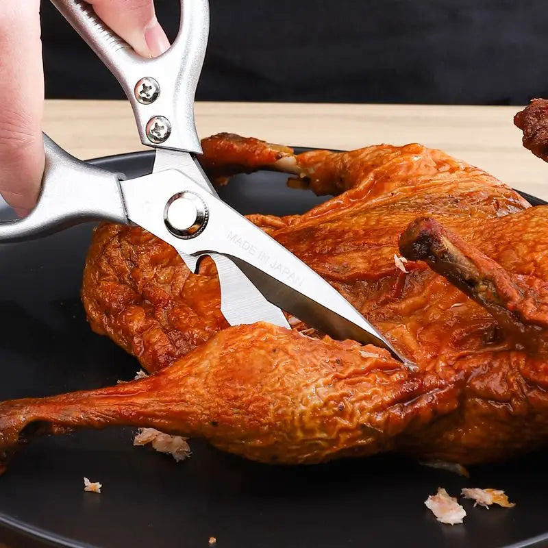 Multi-purpose Stainless Steel Kitchen Shears Heavy-duty Poultry Qme