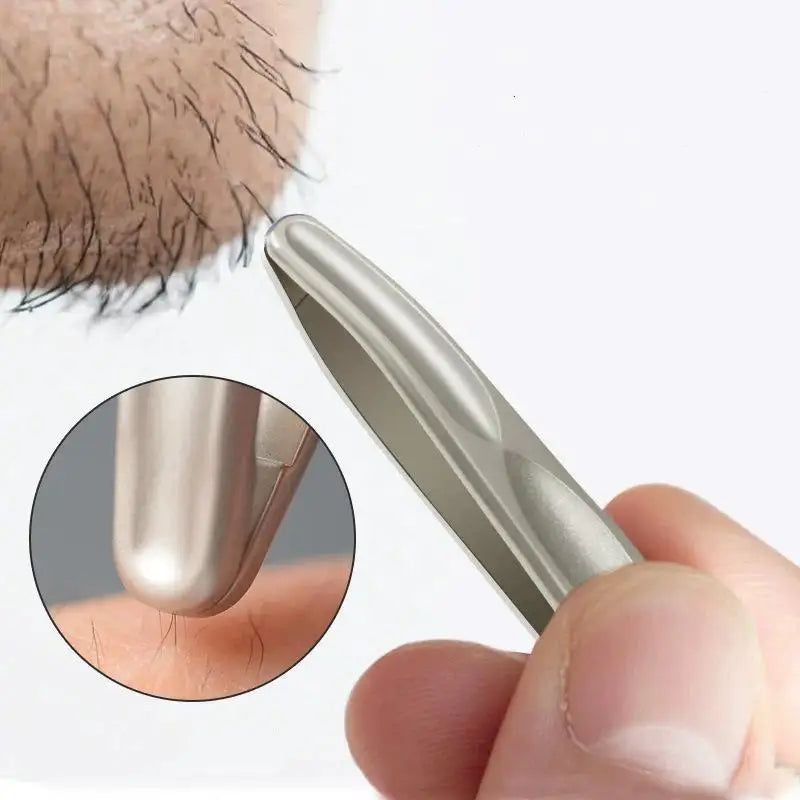 Round Head Facial Hair Removal Tweezer 1 Premium Precision Eyebrow Qme